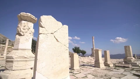 Sagalassos Ancient City 스톡 동영상 80282830