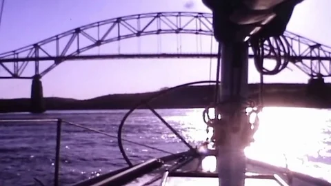 Sagamore Bridge Cape Cod Video stock 83469316