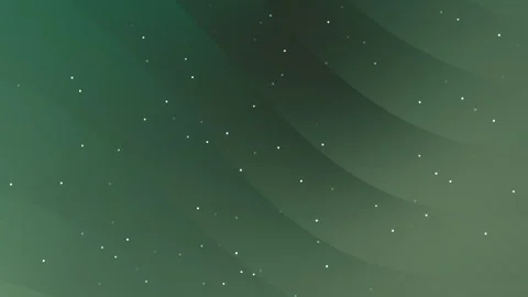 Sage green background with white dots and waves creates a tranquil abstract Stock Footage 318704727