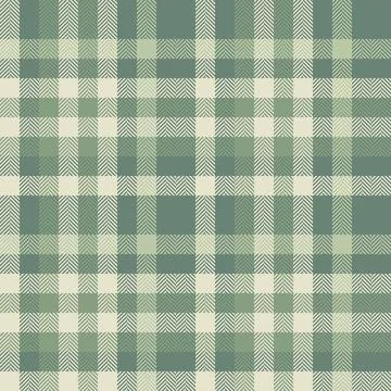 Sage green plaid pattern. A classic  versatile design perfect for backgrounds Stock Illustration