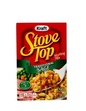 Sage stuffing mix Stock Photos