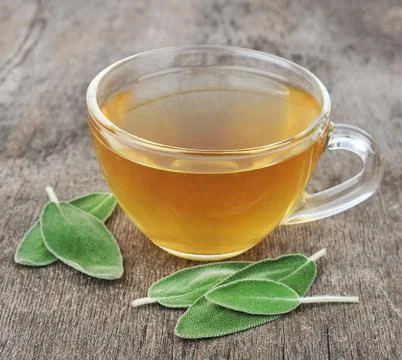 Sage tea Stock Photos