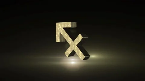 Sagitarius Zodiac Three Dimensional Animation 스톡 동영상 171103831