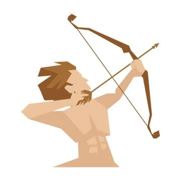 Sagittarius 库存插图