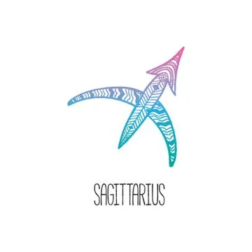 Sagittarius Stock Illustration
