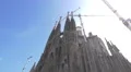 Sagrada Familia view from the street in Barcelona 4k or 4k+ Resolution