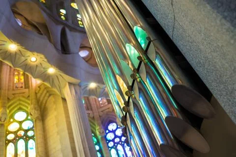 Sagrada pipes Stock Photos