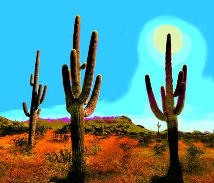 Saguaro Cactus Stock Photos
