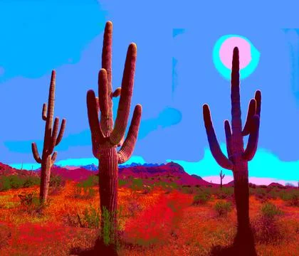 Saguaro Cactus Stock Photos