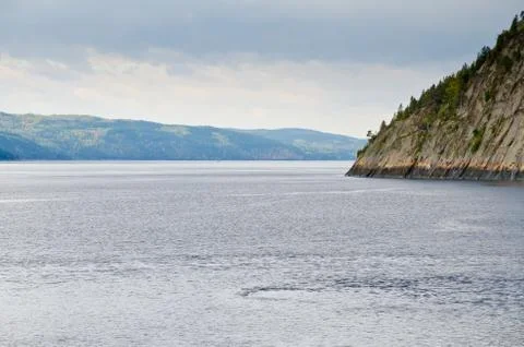 Saguenay river Stock Photos