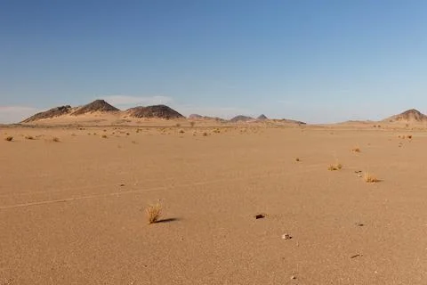 The Sahara Desert in Mauritania Stock Photos