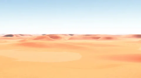 Sahara oasis flying Video stock 1010166