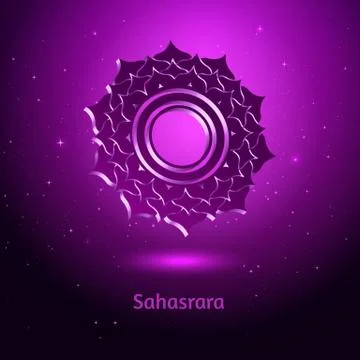 Sahasrara chakra Stock Illustration