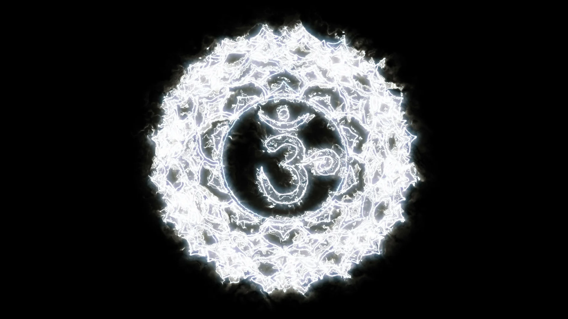 Sahasrara The Crown Chakra Forming of Energy, image size:1920x1080