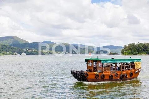 Sai Kung Boat Tour to Outlying Islands, Hong Kong Stock Photos