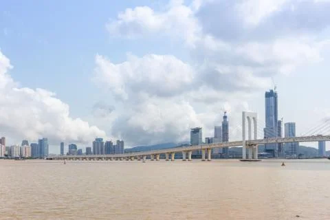 Sai Van Bridge, Macao Stock Photos