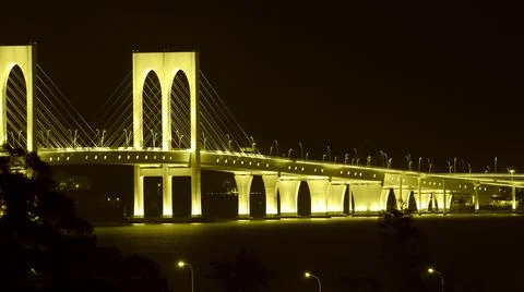 Sai Van bridge, Macau Stock Photos