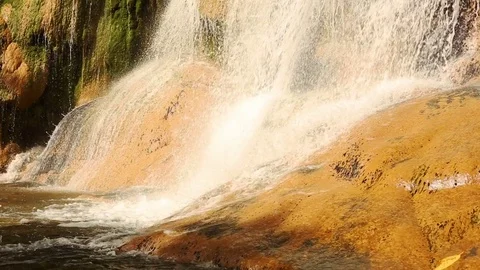 Sai Yok Noi Waterfall Stock Footage 83679927