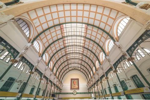 Saigon Central Post Office, Ho Chi Minh City, Vietnam Stock Photos