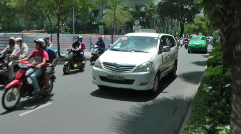 Saigon Downtown1 Video stock 41005256