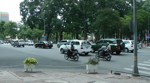 Saigon Downtown9 Video stock 41036529