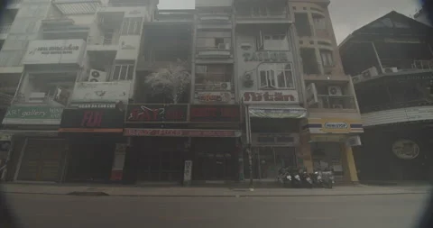 Saigon lockdown Stock Footage 135700373