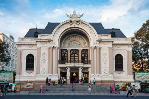 Saigon Opera House Stock Photos