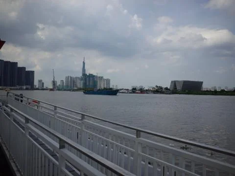 Saigon river Stock Photos