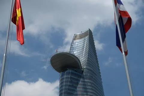 Saigon Vietnam - Bitexco Financial Tower Stock Photos