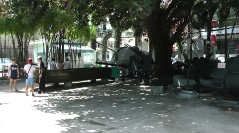 Saigon War Museum2 Video stock 41010987