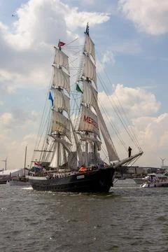 Sail Amsterdam event in the Netherlands on 19 August 2015 Foto stock