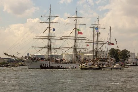 Sail Amsterdam event in the Netherlands on 19 August 2015 Foto stock