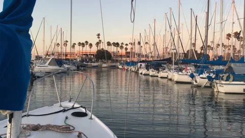 Sail Boat Docking 動画素材 143065144