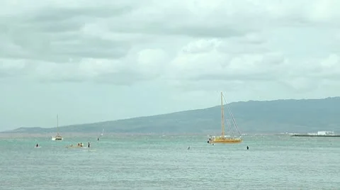 Sail Boat Stock Footage 8997850