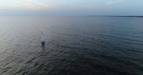 Sail Boat Stock Footage 91754297