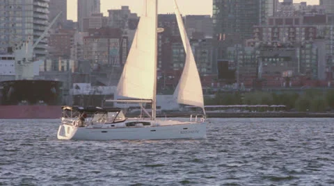 Sail Boat.mp4 스톡 동영상 23576101