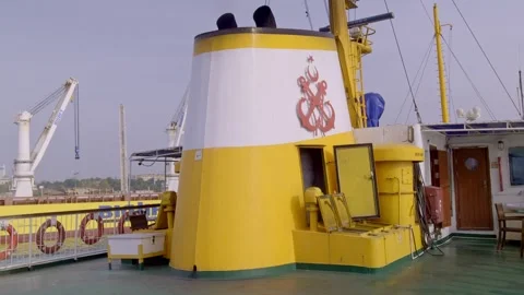 Sail the Bosphorus in Istanbul Stock Footage 260807788