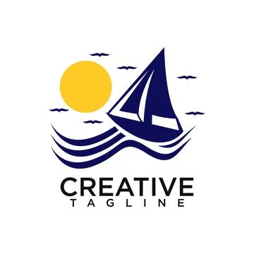 Sail logo Stock Illustration