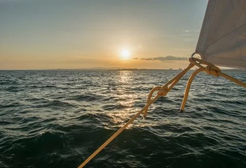 Sail to Nesebar Stock Photos