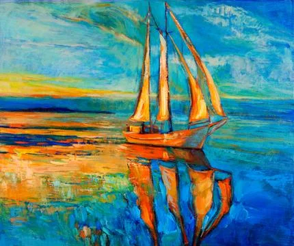 Sail ship Stock Photos