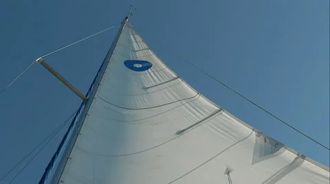 Sail in the sun Stock Footage 48868838