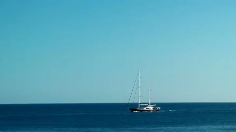 Sailboat Stock Footage 8827618