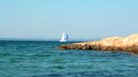 SAILBOAT Video stock 11498590