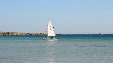 SAILBOAT 스톡 동영상 27300754