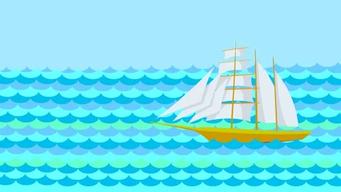 Sailboat Stock Footage 135236678