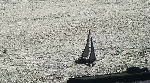 Sailboat HD Stock Footage 480732