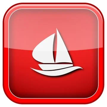 Sailboat icon Stock Illustration