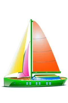 Sailboat Stock-Illustration