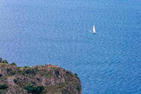 The sailboat Foto stock
