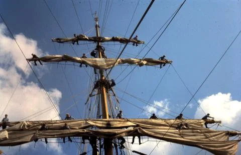Sailboat Sails Stock Photos